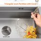 304 Stainless Steel Kitchen Sink Single Bowl Nano Drainer Basket Waste Kit Does not apply