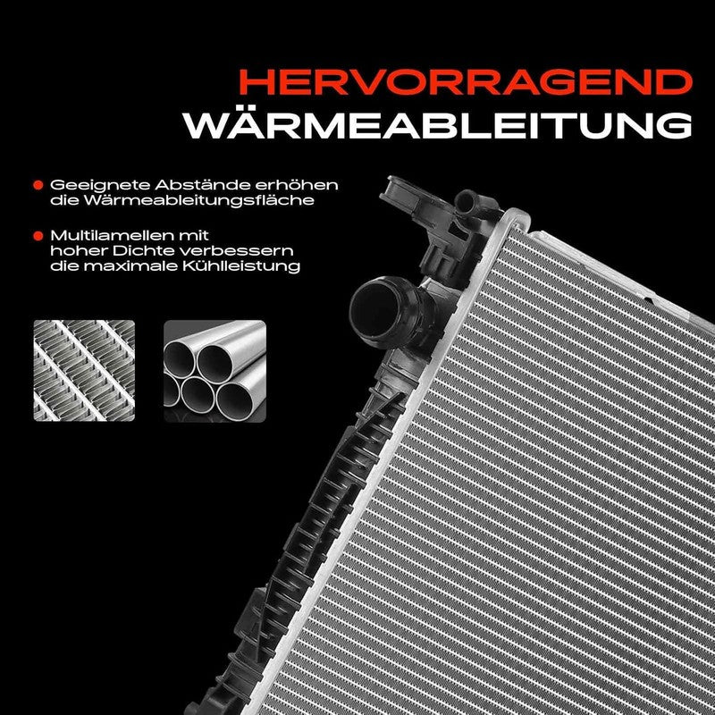 Engine Radiator fit Audi A4 A5 A6 A7 Q5 3.0 TDI 2015-2024 8W0121251M Cooling Does not apply
