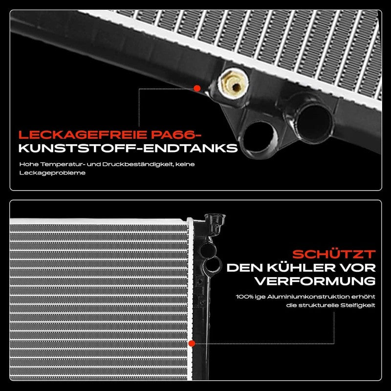 Engine Radiator fit Toyota FJ Cruiser Prado 4.0 Petrol 2002-2018 1640031350 Does not apply