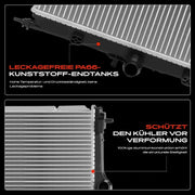 Radiator Water Cooler fit Corsa F Peugeot 208 1.2 1.5 2019+ 9825332380 Does not apply
