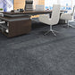 Grey Carpet Tiles 60X60Cm Self Adhesive Non Slip Peel Stick Floor Covering 16Pcs Does not apply
