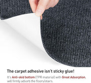 Grey Carpet Tiles 60X60Cm Self Adhesive Non Slip Peel Stick Floor Covering 16Pcs Does not apply