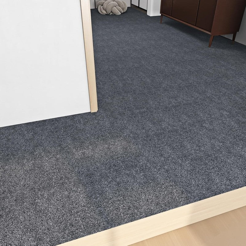 Grey Carpet Tiles 60X60Cm Self Adhesive Non Slip Peel Stick Floor Covering 16Pcs Does not apply