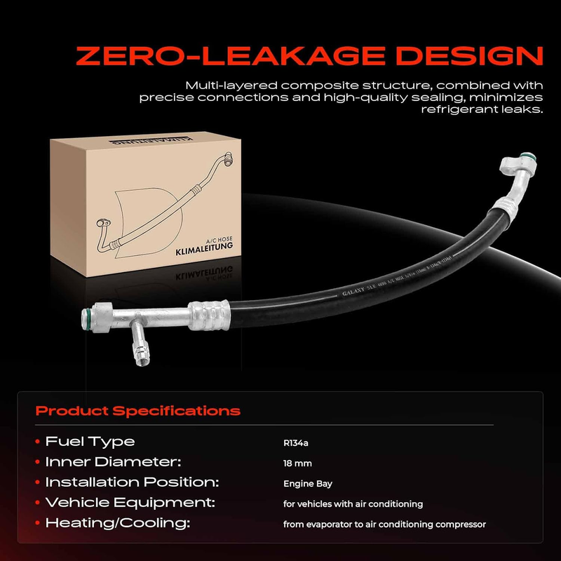 AC Hose Pressure Line fit Citroen Berlingo Peugeot Partner Combo 9831702180 Does not apply