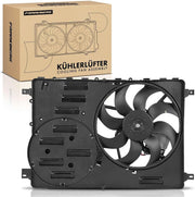 Radiator Cooling Fan With Frame fit Evoque L538 Discovery Sport L550 LR044833 Does not apply