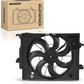 Radiator Cooling Fan fit Hyundai Accent Kia Rio 390mm 2 Pin 7 Blade With Frame Does not apply