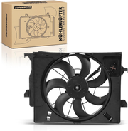 Radiator Cooling Fan fit Hyundai Accent Kia Rio 390mm 2 Pin 7 Blade With Frame Does not apply