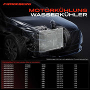 Engine Radiator fit Mercedes GLE GLS G Class W463 W167 X167 A1675000300 Does not apply