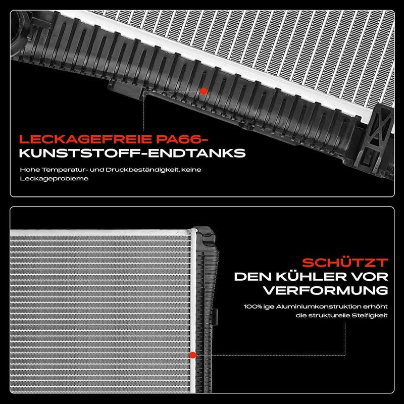 Engine Radiator fit BMW 3 4 G20 G21 G22 G23 2.0 3.0 Cooling 2018-2024 8625421 Does not apply