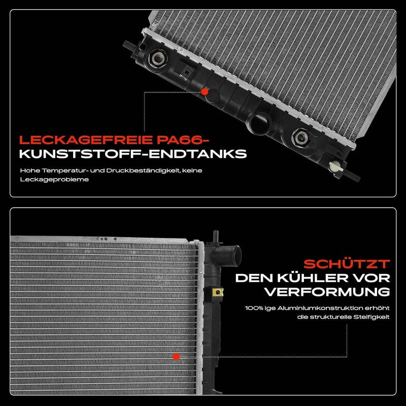 Engine Radiator fit Saab 9 5 YS3E 1.9 2.2 3.0 Cooling 1998-2009 52466791 Does not apply