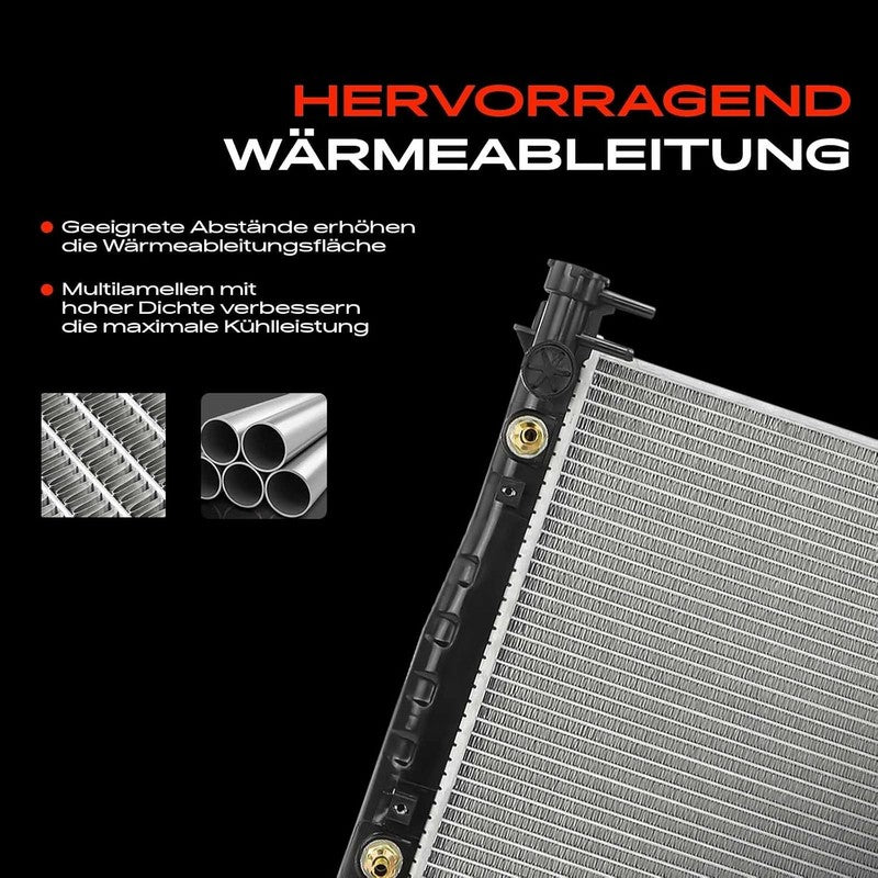 Engine Cooler Radiator fit Kia Carnival Sedona Automatic 1999-2006 66640 Unbranded