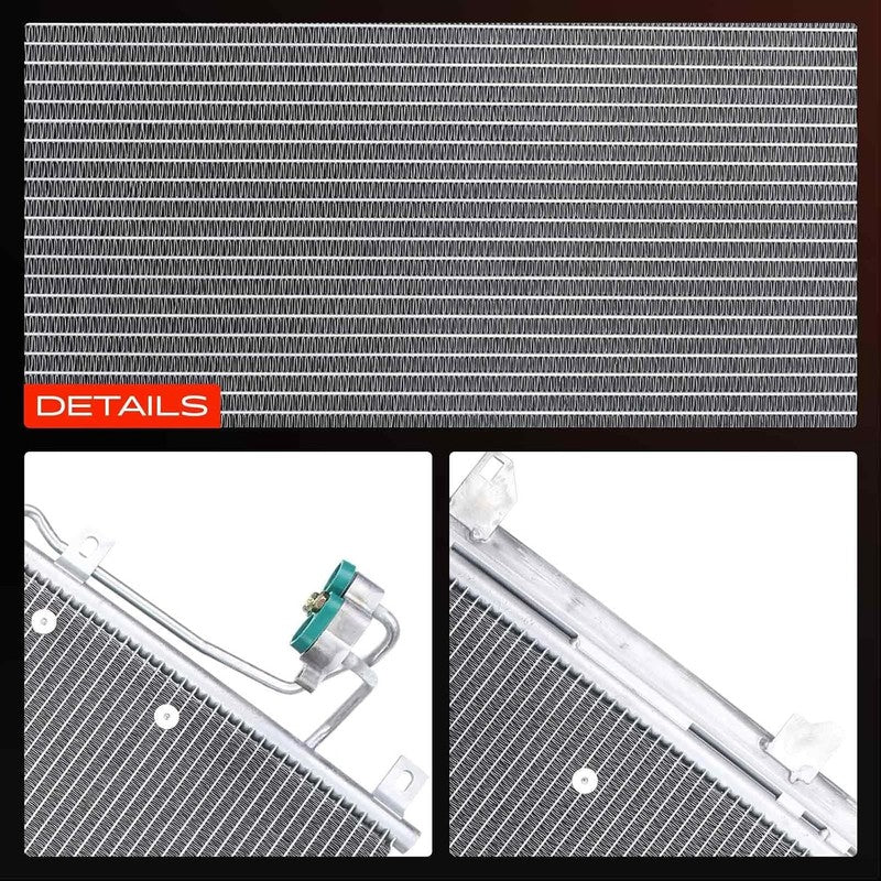 Air Conditioning Condenser With Dryer fit Audi Q7 Cayenne Touareg 4L0260401A Unbranded