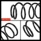 Rear Coil Springs Pair fit Hyundai Accent MC Kia Rio JB Suspension 546301G300 Does not apply