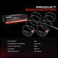 Rear Coil Springs Pair fit Hyundai Accent MC Kia Rio JB Suspension 546301G300 Does not apply