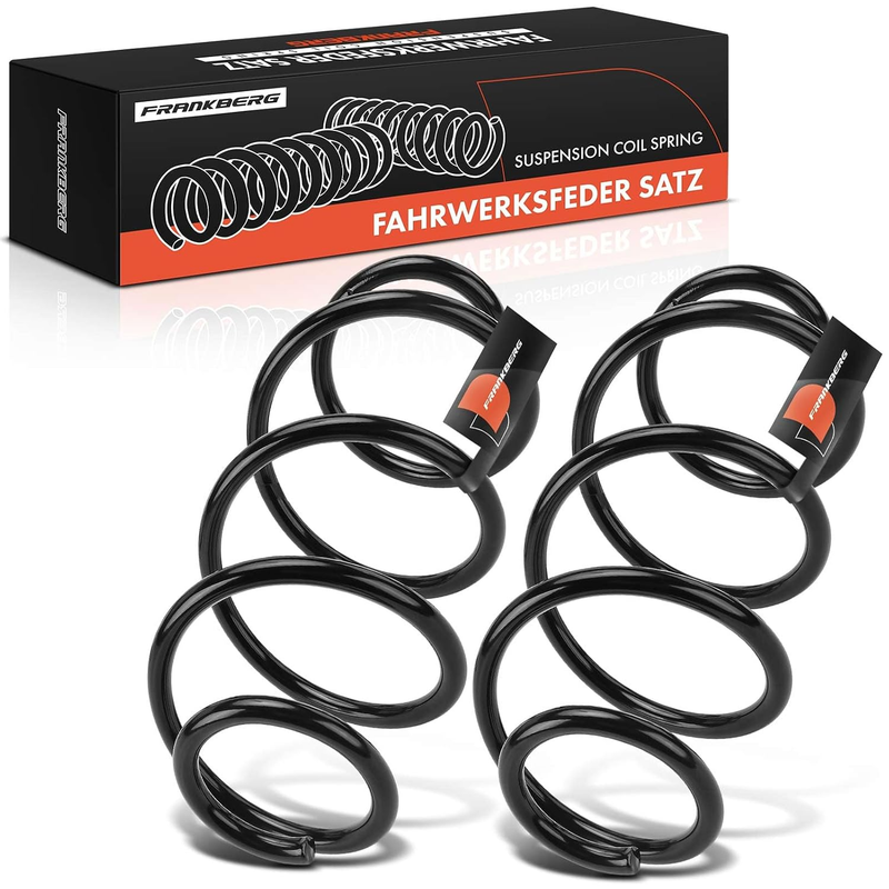 Rear Coil Springs Pair fit Citroen DS5 Peugeot 308 CC Suspension 4066815 Does not apply