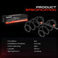Rear Coil Springs Pair fit Citroen DS5 Peugeot 308 CC Suspension 4066815 Does not apply