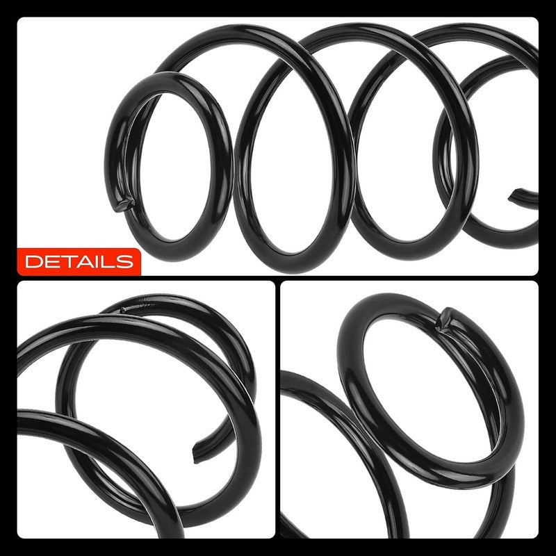 Rear Coil Springs Pair fit Citroen DS5 Peugeot 308 CC Suspension 4066815 Does not apply