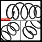 Rear Coil Spring Toyota Auris E15 Corolla E150 Suspension Replacement RH3346 Does not apply