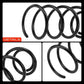 Rear Coil Spring fit Hyundai I20 PB 2008-2015 Suspension RA3327 546301J100 Does not apply