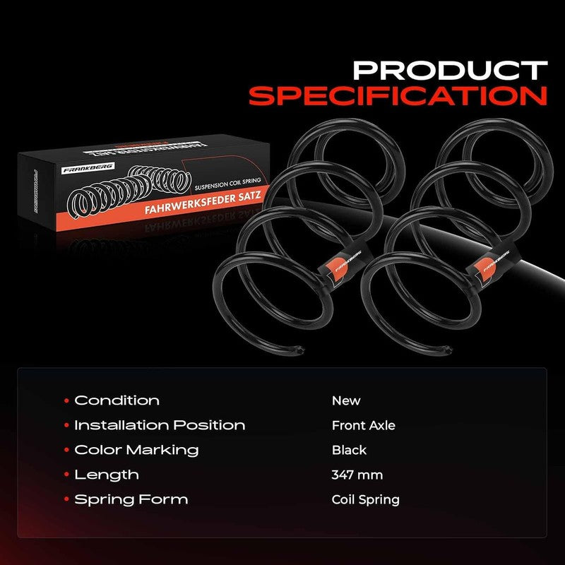 Rear Coil Spring fit Hyundai I20 PB 2008-2015 Suspension RA3327 546301J100 Does not apply