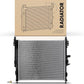 Engine Radiator Cooling Replacement fit ML W163 1998-2005 1635000003 Does not apply