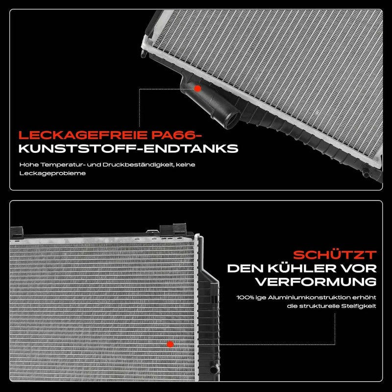 Engine Radiator fit Chrysler Crossfire Mercedes C CLK SLK 3.2 4.3 5.4 2025006803 Does not apply
