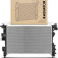 Engine Radiator fit Jeep Compass 2.4 Petrol 2017-2024 Cooling Cooler CH3010381 Does not apply