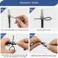 Drain Snake Unblocker 3M 10mm Pipe Cleaner Auger Sink Toilet Electric Drill Tool 3M