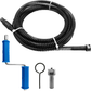 Drain Snake Unblocker 3M 10mm Pipe Cleaner Auger Sink Toilet Electric Drill Tool 3M