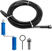 Drain Snake Unblocker 3M 10mm Pipe Cleaner Auger Sink Toilet Electric Drill Tool 3M