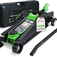 2.5 Ton Hydraulic Trolley Jack Low Profile 5500 Lbs Lift Cars SUVs Carry Case! Does not apply