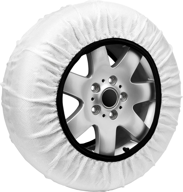 ISSE Snow Socks 62 Homologated Textile Chains Car Ice Safety 13-18 Inch Tyre ISSE