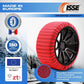 ISSE Snow Socks T62 Homologated Textile Chains Car Ice Tyre 13-18 Inch ISSE
