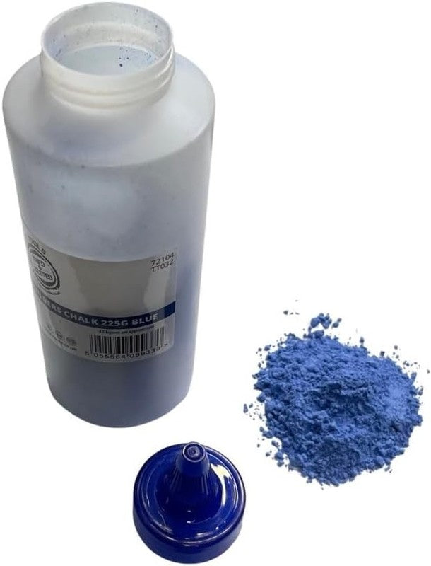 Builders Chalk Blue 225G Refill Powder Line Reel Easy Pour Spout Trade Tool Does not apply