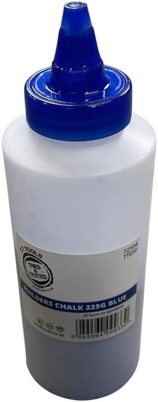 Builders Chalk Blue 225G Refill Powder Line Reel Easy Pour Spout Trade Tool Does not apply