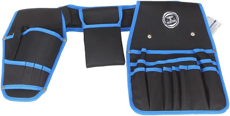 Tool Belt Drill Holster 15 Pocket Work Pouch 600D Polyester Carpenter Trade Tool Does not apply