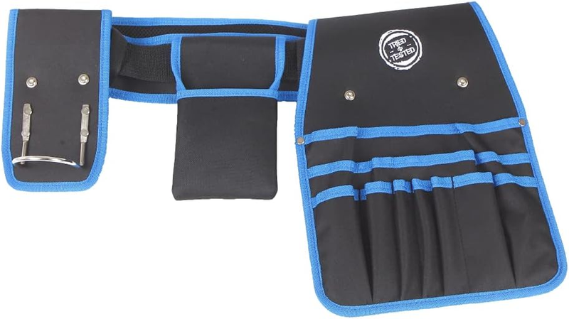 Tool Belt 10 Pocket Hammer Loop Carpenter Builder Work Pouch Trade Tool Carrying Does not apply