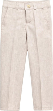 Boys Formal Suit Set Wedding Bearer 4Pc Vest Shirt Bow Tie Trousers 13-14years Unbranded