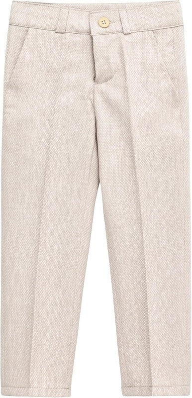 Boys Formal Suit Set Wedding Bearer 4Pc Vest Shirt Bow Tie Trousers 13-14years Unbranded