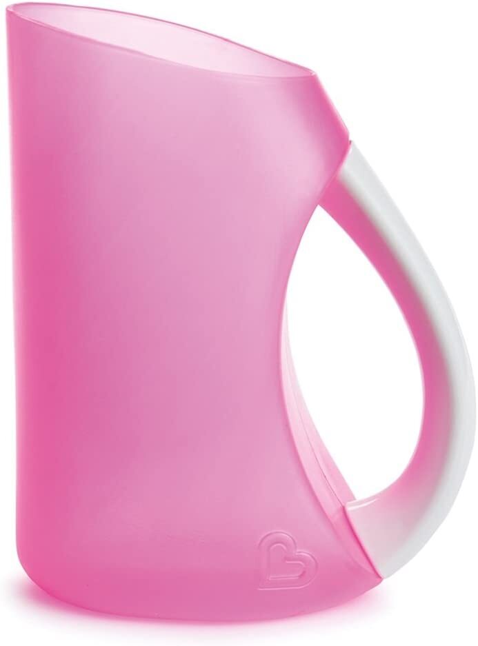 Munchkin Baby Bath Soft Rim Shampoo Rinser Jug Infant Bathtub Cup Wash Shower Munchkin
