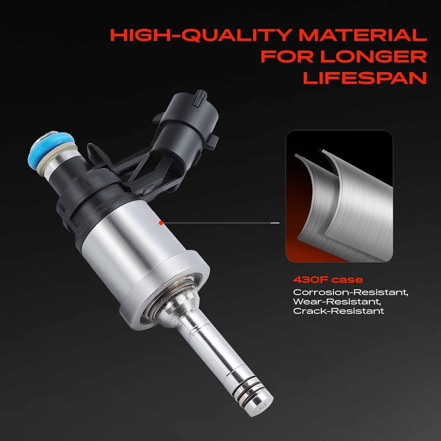 4X Fuel Injectors fit Ford Fiesta Focus Mondeo B-Max Grand C-Max 0280158207 Does not apply