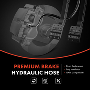 Brake Hose Front Left fit Volvo V60 V90 XC60 XC90 Mk2 D4 T5 T6 AWD 2.0 31658930 Does not apply