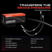 Brake Hoses Front Left Right 5WA611701 fit A3 Golf VIII Arteon Tiguan Formentor Does not apply