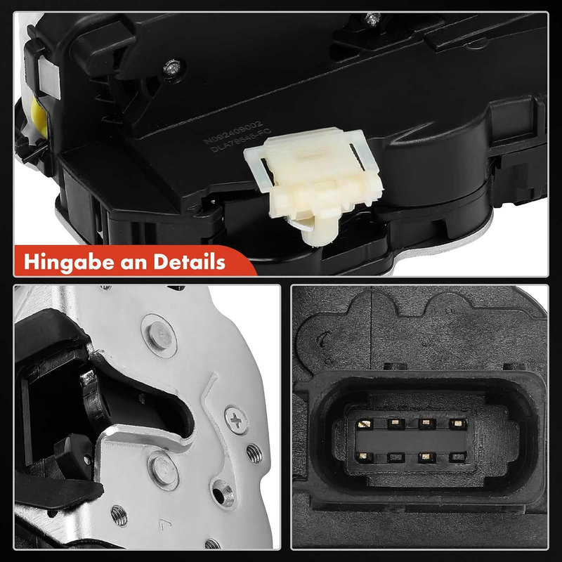 Rear Left Door Lock Actuator Central Locking 5 Pin Electric fit Mokka Trax SUV Unbranded