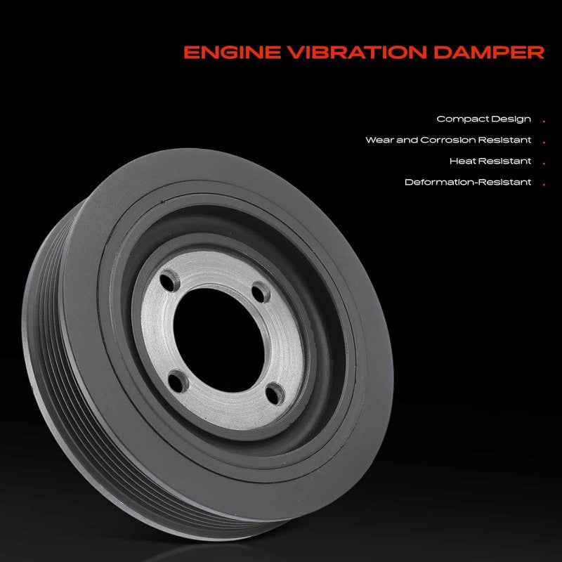 Crankshaft Pulley Belt fit Chevrolet Daewoo Antara Evanda Leganza 96419497 Does not apply