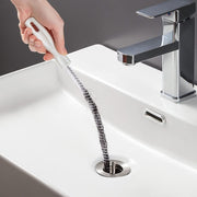 Drain Unblocker Tools Flexible Nylon Pipe Cleaner Waterpipe Brush 2 Pieces Unbranded