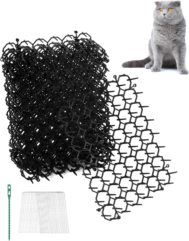 12 Pack Cat Scat Mat 15X20Cm Anti Spike Deterrent Garden Animal Repellent Unbranded