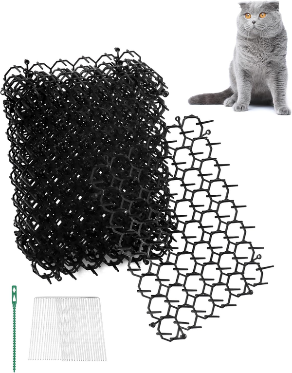 12 Pack Cat Scat Mat 15X20Cm Anti Spike Deterrent Garden Animal Repellent Unbranded