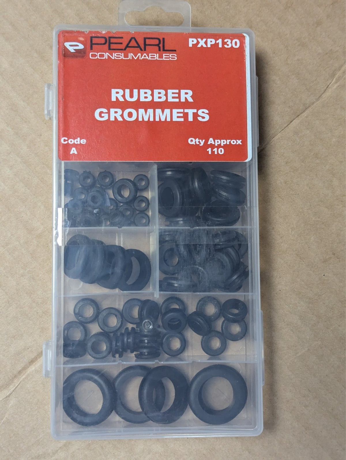 Pearl PXP130 Rubber Grommets Assorted Set Drum Hardware Replacement Parts Unbranded