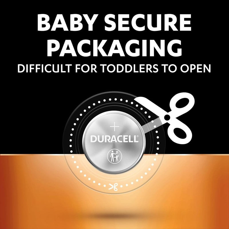 CR2025 Lithium Coin Batteries 3V 2 Pack Button Cell Long Life Car Key Remote Set Duracell